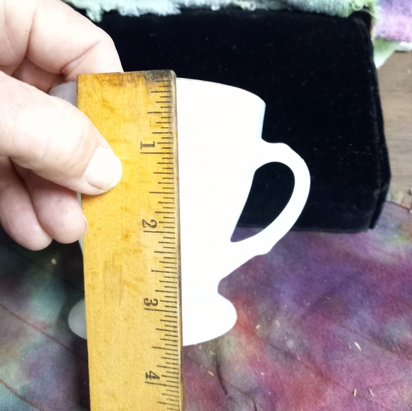 Vintage Anchor Hocking Fire King White Milk Glass Creamer Swirl - Picture 8 of 14